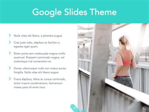 Running Forward Google Slides, Slide 30, 04970, Presentation Templates — PoweredTemplate.com
