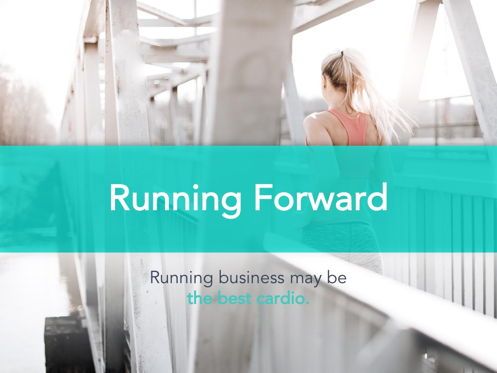 Running Forward Google Slides, Dia 9, 04970, Presentatie Templates — PoweredTemplate.com
