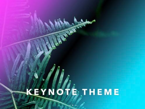 Vivid Keynote Presentation Theme, スライド 10, 04974, プレゼンテーションテンプレート — PoweredTemplate.com