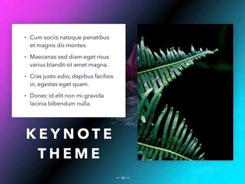 Vivid Keynote Presentation Theme, Diapositive 19, 04974, Modèles de présentations — PoweredTemplate.com