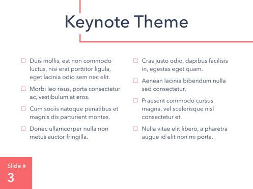 Living Coral Keynote Theme, Slide 4, 04976, Presentation Templates — PoweredTemplate.com