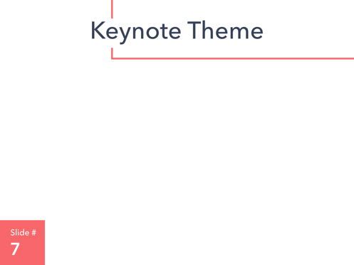 Living Coral Keynote Theme, Slide 8, 04976, Presentation Templates — PoweredTemplate.com