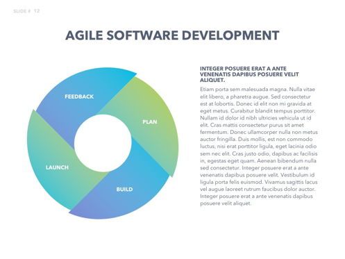 Agile Development PowerPoint Template, Diapositiva 13, 04979, Modelos de negocios — PoweredTemplate.com