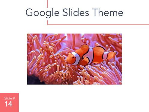 Living Coral Google Slides Theme, Diapositive 15, 04980, Modèles de présentations — PoweredTemplate.com