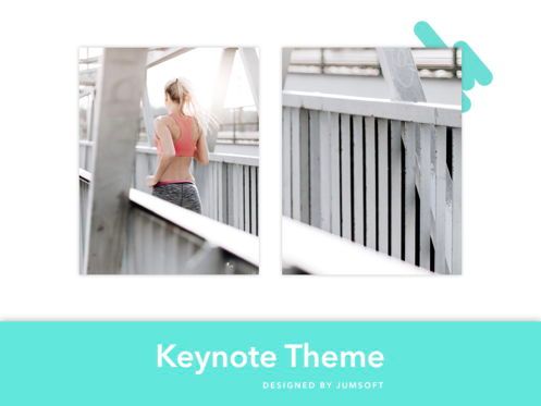 Running Forward Keynote Theme, Slide 14, 04982, Presentation Templates — PoweredTemplate.com