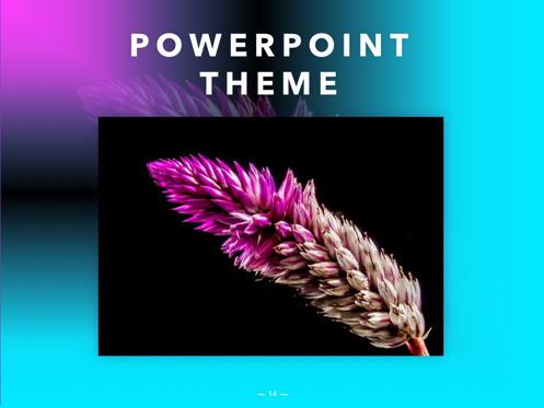 Vivid PowerPoint Theme, Diapositive 15, 04983, Modèles de présentations — PoweredTemplate.com