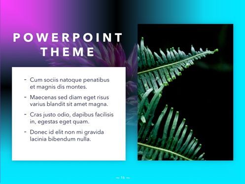 Vivid PowerPoint Theme, Slide 17, 04983, Presentation Templates — PoweredTemplate.com