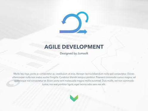 Agile Development Keynote Template, 幻灯片 2, 04985, 商业模式 — PoweredTemplate.com