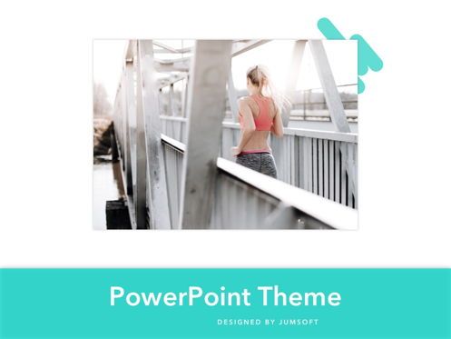 Running Forward PowerPoint Theme, Dia 13, 04988, Presentatie Templates — PoweredTemplate.com