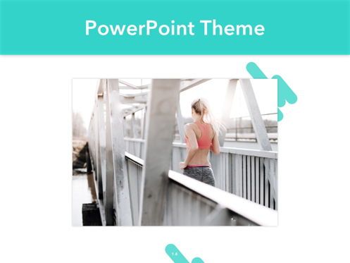 Running Forward PowerPoint Theme, Diapositiva 15, 04988, Plantillas de presentación — PoweredTemplate.com