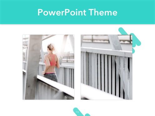 Running Forward PowerPoint Theme, Diapositiva 16, 04988, Plantillas de presentación — PoweredTemplate.com