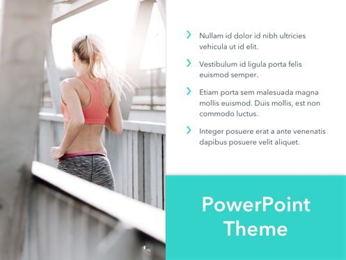 Running Forward PowerPoint Theme, Diapositiva 20, 04988, Plantillas de presentación — PoweredTemplate.com