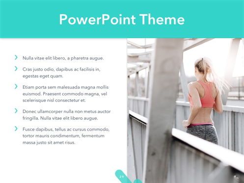 Running Forward PowerPoint Theme, Slide 30, 04988, Presentation Templates — PoweredTemplate.com