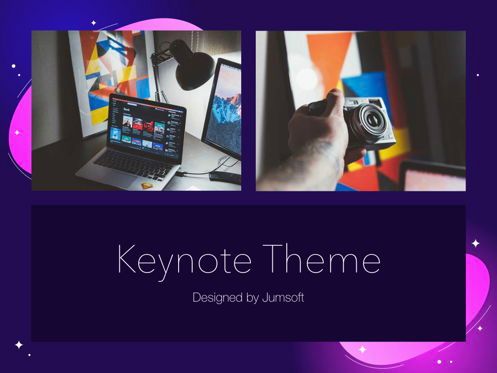 Skittish One Keynote Template, Slide 14, 04991, Presentation Templates — PoweredTemplate.com