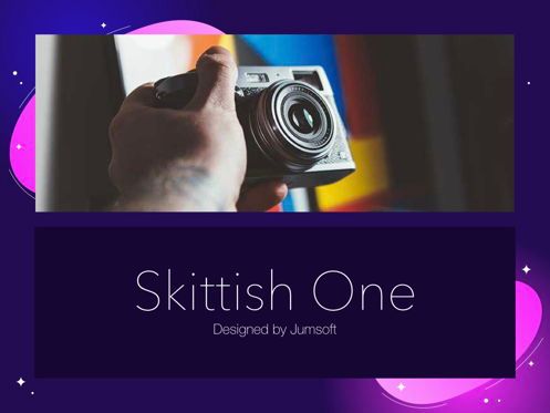 Skittish One Keynote Template, スライド 2, 04991, プレゼンテーションテンプレート — PoweredTemplate.com