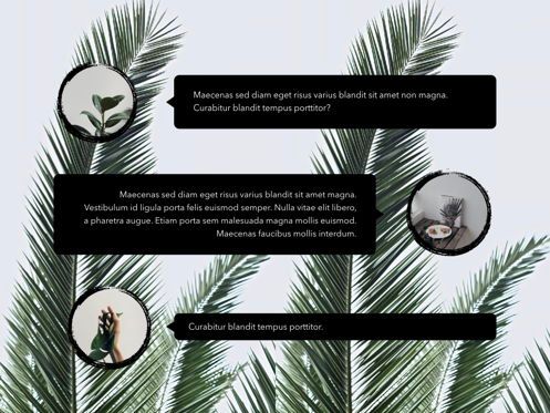 Natural Vibe Powerpoint Presentation Template, Slide 3, 04999, Templat Presentasi — PoweredTemplate.com