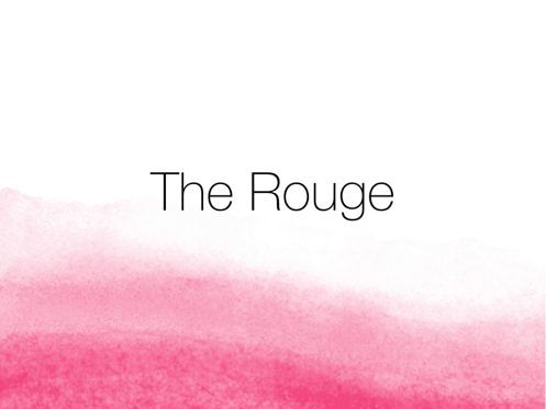 The Rouge PowerPoint Template, スライド 10, 05009, 教育＆トレーニング — PoweredTemplate.com