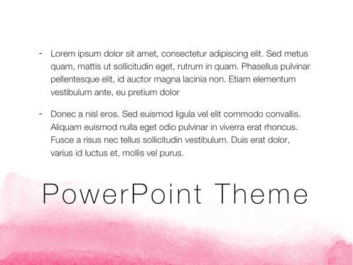 The Rouge PowerPoint Template, Diapositive 12, 05009, Graphiques et schémas pédagogiques — PoweredTemplate.com
