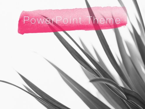 The Rouge PowerPoint Template, Diapositive 15, 05009, Graphiques et schémas pédagogiques — PoweredTemplate.com