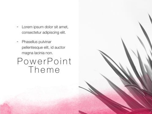 The Rouge PowerPoint Template, Dia 19, 05009, Educatieve Grafieken en Diagrammen — PoweredTemplate.com