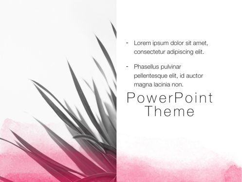 The Rouge PowerPoint Template, Diapositive 20, 05009, Graphiques et schémas pédagogiques — PoweredTemplate.com