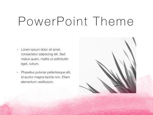 The Rouge PowerPoint Template, 슬라이드 30, 05009, 교육 차트 및 도표 — PoweredTemplate.com