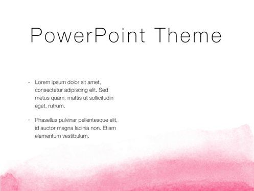 The Rouge PowerPoint Template, Diapositive 32, 05009, Graphiques et schémas pédagogiques — PoweredTemplate.com