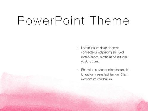 The Rouge PowerPoint Template, スライド 33, 05009, 教育＆トレーニング — PoweredTemplate.com