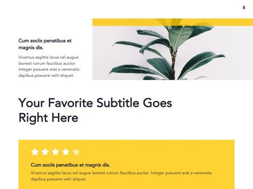 Light Solid Google Slides Template, 幻灯片 9, 05010, 演示模板 — PoweredTemplate.com