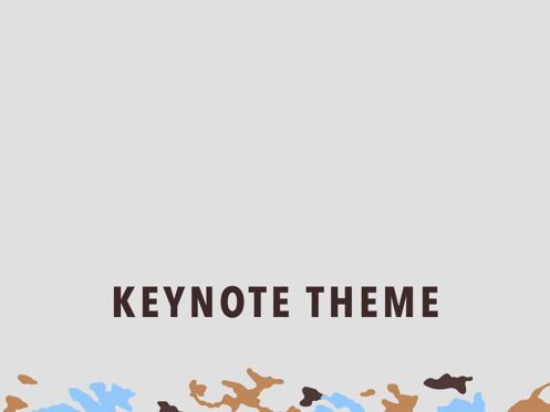 Camouflage Keynote Template, Diapositive 11, 05026, Modèles de présentations — PoweredTemplate.com