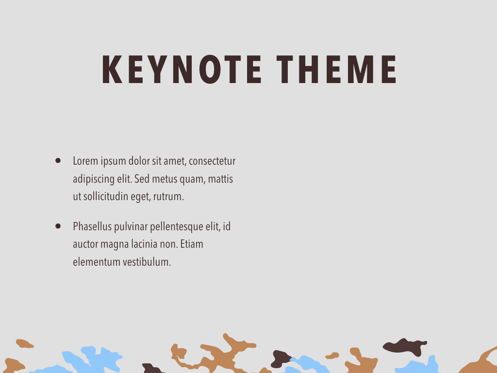 Camouflage Keynote Template, Slide 32, 05026, Presentation Templates — PoweredTemplate.com