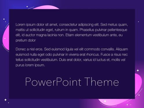 Skittish One PowerPoint Template, Slide 12, 05028, Modelli Presentazione — PoweredTemplate.com