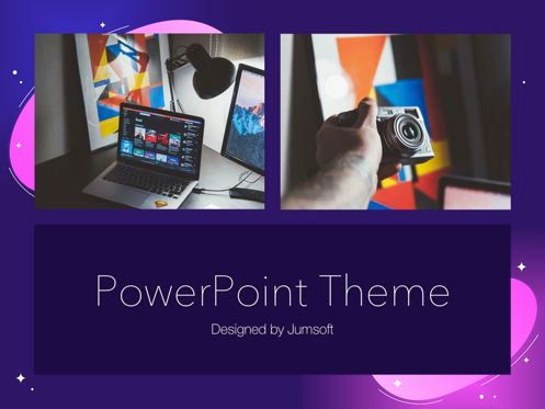 Skittish One PowerPoint Template, Deslizar 14, 05028, Modelos de Apresentação — PoweredTemplate.com