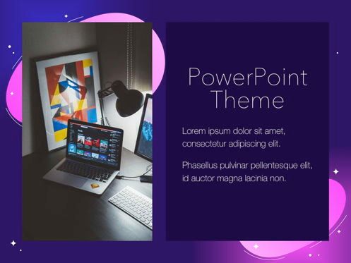 Skittish One PowerPoint Template, Diapositiva 18, 05028, Plantillas de presentación — PoweredTemplate.com