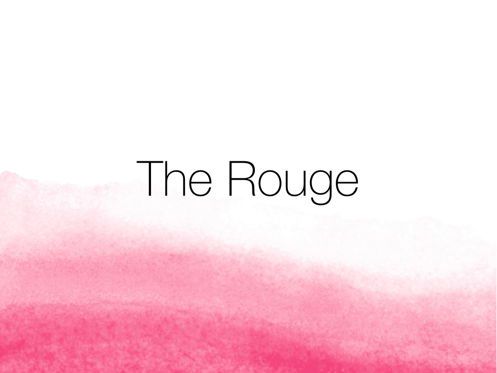 The Rouge Keynote Template, Slide 10, 05030, Presentation Templates — PoweredTemplate.com