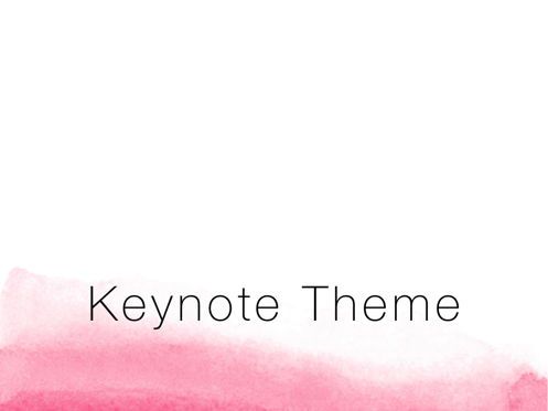 The Rouge Keynote Template, Slide 11, 05030, Presentation Templates — PoweredTemplate.com