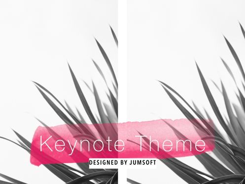 The Rouge Keynote Template, Slide 14, 05030, Presentation Templates — PoweredTemplate.com