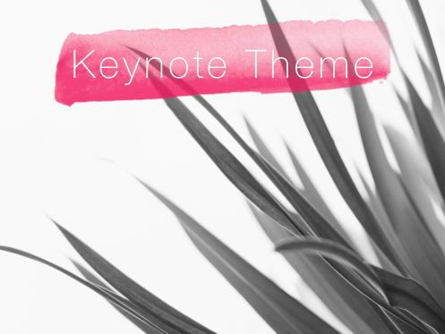 The Rouge Keynote Template, Slide 15, 05030, Templat Presentasi — PoweredTemplate.com