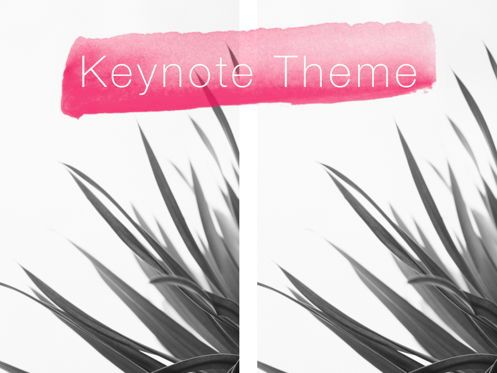 The Rouge Keynote Template, Slide 16, 05030, Presentation Templates — PoweredTemplate.com