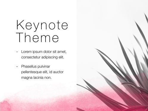 The Rouge Keynote Template, Diapositive 17, 05030, Modèles de présentations — PoweredTemplate.com