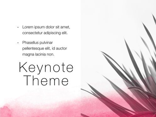The Rouge Keynote Template, Slide 19, 05030, Presentation Templates — PoweredTemplate.com