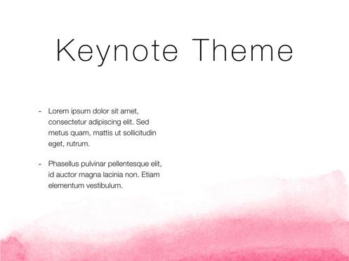 The Rouge Keynote Template, Slide 32, 05030, Presentation Templates — PoweredTemplate.com