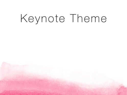 The Rouge Keynote Template, Slide 9, 05030, Presentation Templates — PoweredTemplate.com