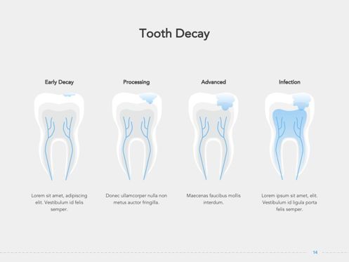 Dentistry Google Slides Template, Diapositive 15, 05034, Modèles de présentations — PoweredTemplate.com