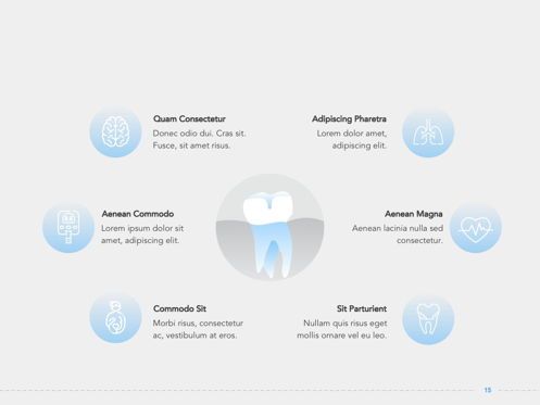 Dentistry Google Slides Template, Slide 16, 05034, Presentation Templates — PoweredTemplate.com
