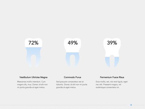 Dentistry Google Slides Template, 幻灯片 19, 05034, 演示模板 — PoweredTemplate.com