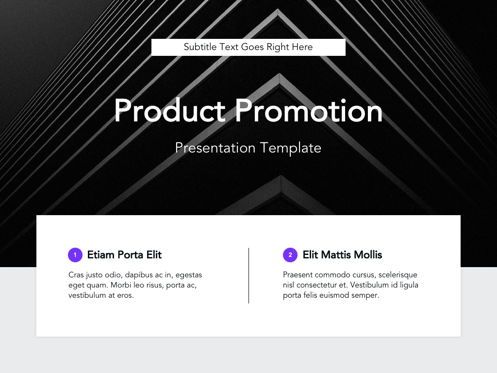 Product Promotion Google Slides Template, Slide 2, 05036, Presentation Templates — PoweredTemplate.com