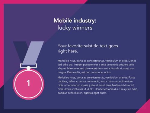 Mobile Industry Google Slides Template, 幻灯片 5, 05037, 演示模板 — PoweredTemplate.com