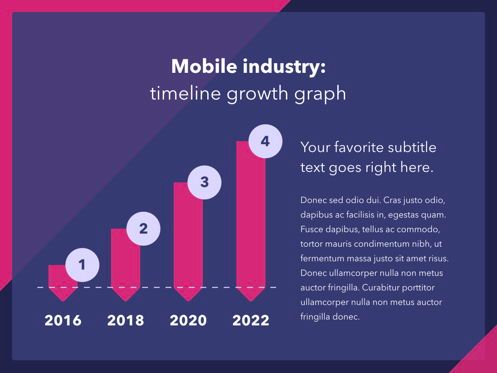 Mobile Industry PowerPoint Template, 幻灯片 6, 05045, 演示模板 — PoweredTemplate.com