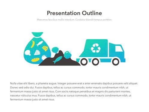 Valet Trash Service Keynote Template, Slide 4, 05046, Presentation Templates — PoweredTemplate.com